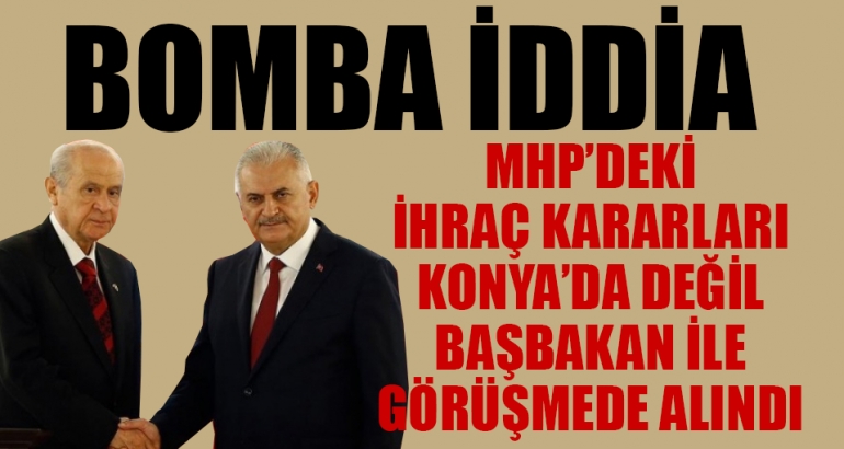 Sinan Oğan: İhraç kararı Konya'da değil, Başbakan'la görüşmede alındı