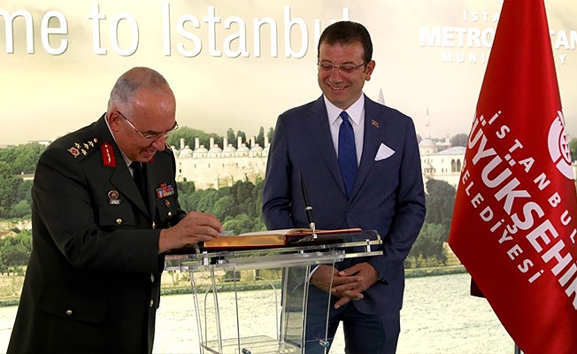 Ordudan İBB'ye ziyaret