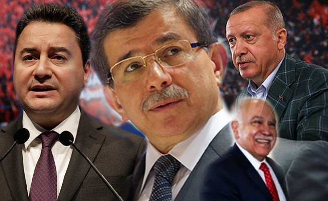Erdoğan ile Babacan, Davutoğlu ile Perinçek...