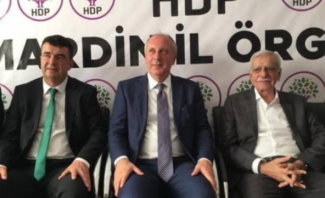 Muharrem İnce, Ahmet Türk'ü ziyaret etti
