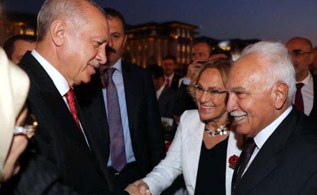 Saray'dan dikkat çeken kareler: Perinçek ve Akşener'in 'Erdoğan' mutluluğu
