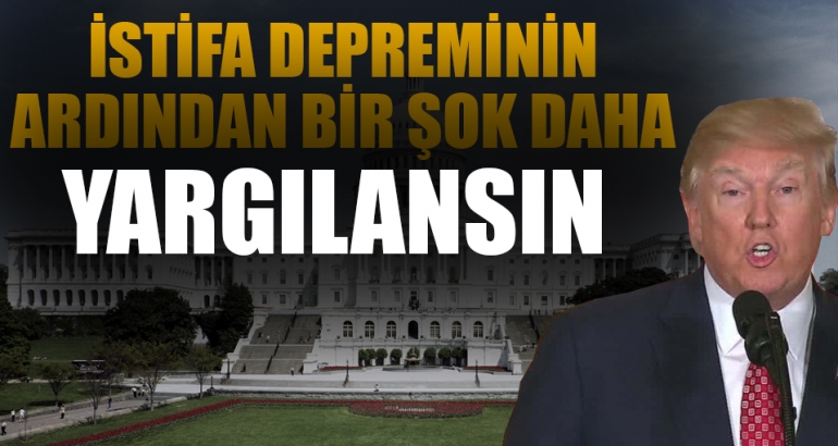 Beyaz Saray'da istifa depreminin ardından Trump'a bir şok daha