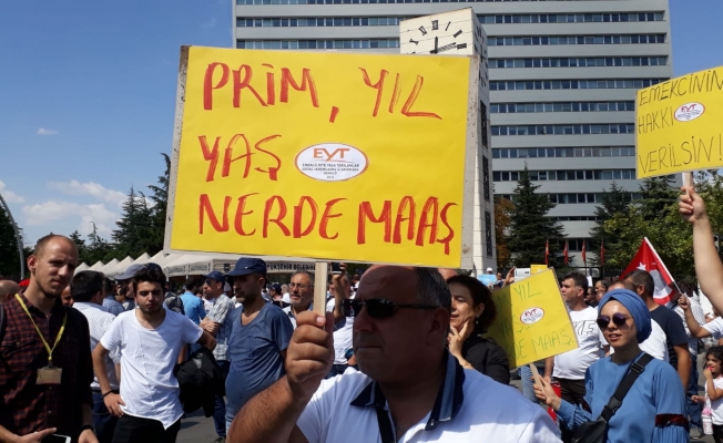 Mansur Yavaş EYT mitinginde prim sözü verdi