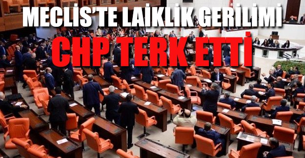 Meclis'te laiklik gerilimi
