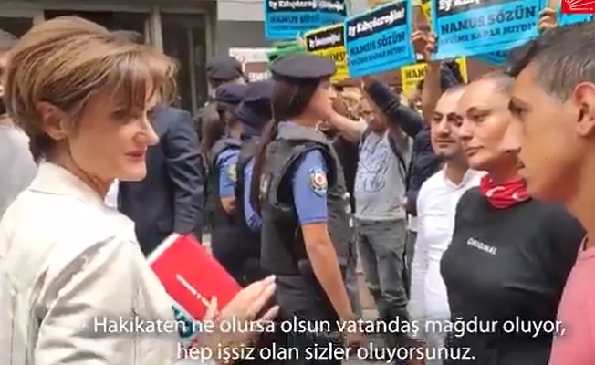 VİDEO | Kaftancıoğlu, o işçilerle buluştu!