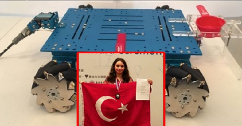 Tarım robotuyla dünya ikincisi oldu