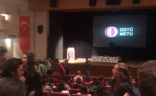 VİDEO | ODTÜ'de Verşan Kök Protestosu