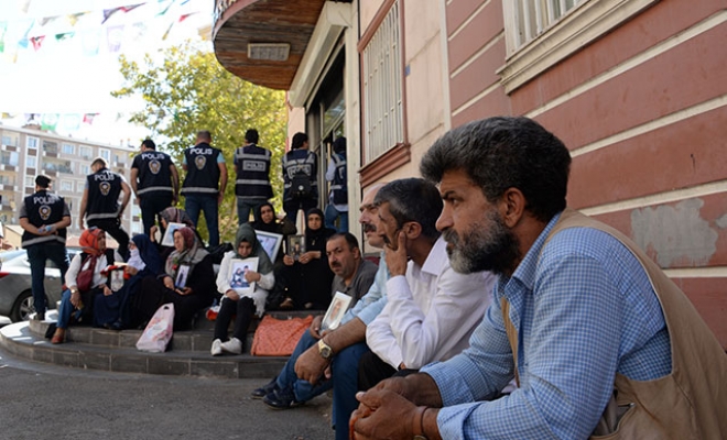 HDP önündeki eylemde 23'üncü gün