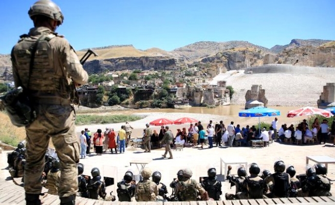 Hasankeyf'te etkinlik yasağı