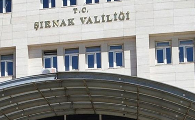 Şırnak'ta eylem ve etkinlik yasağı