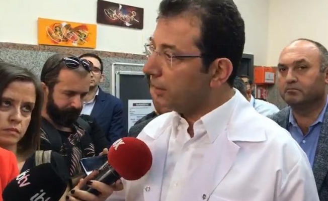 İmamoğlu'ndan Hamidiye su açıklaması