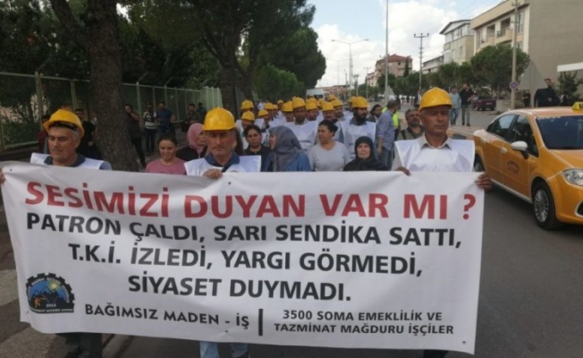 Somalı madenciler Ankara'ya yürüyor