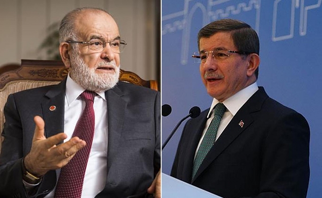 Karamollaoğlu ve Davutoğlu buluştu