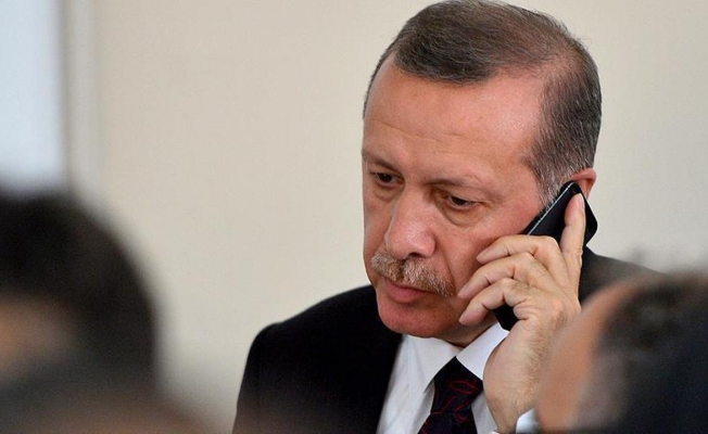 Erdoğan'dan liderlere operasyon telefonu