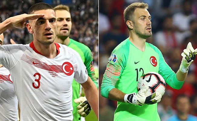 Merih Demiral ve Mert Günok UEFA'nın en iyi 11'inde