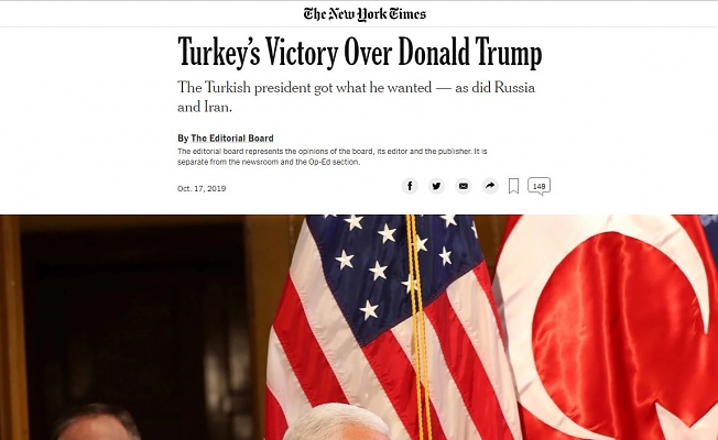 New York Times: Türkiye istediğini aldı