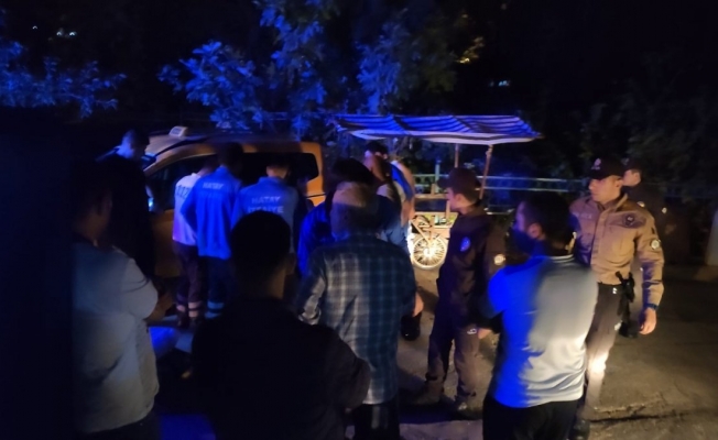 El frenini çekmeyi unutunca