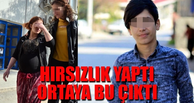 13 yaşındaki kız hırsızlık yapınca...