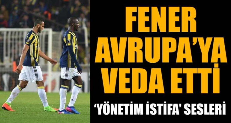 Fenerbahçe Avrupa'ya, Kadıköy'de veda etti