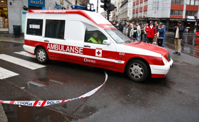 Norveç'te silahlı bir adam ambulans çaldı, polisin ateş açmasıyla yakalandı
