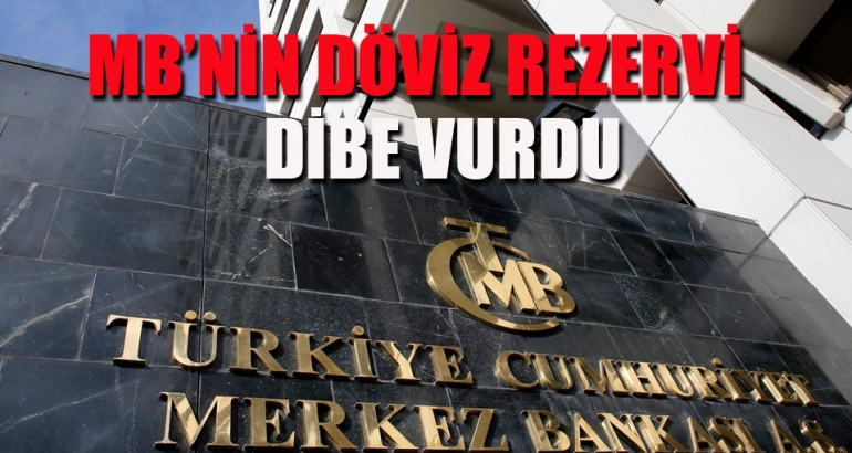 MB'nin döviz rezervi dibe vurdu