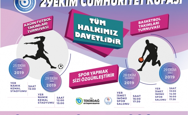 Tekirdağ’da Cumhuriyet Kupası