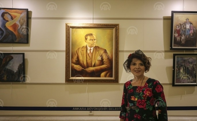 Başkentte “Cumhuriyet ve Kadın” resim sergisi
