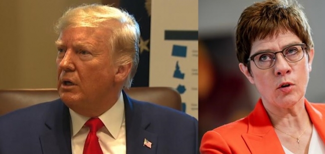 Zor soru: Trump mı daha Amerikancı, Alman savunma bakanı mı?