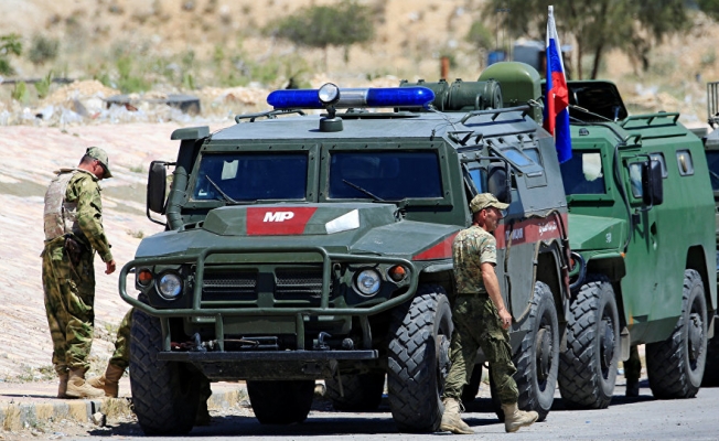 Rus askeri polisleri Suriye'de