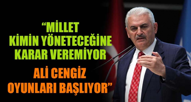 'Millet karar veremiyor; Ali Cengiz oyunları başlıyor'