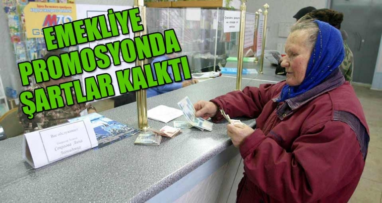 Müezzinoğlu: Emekliye promosyonda şartlar kalktı