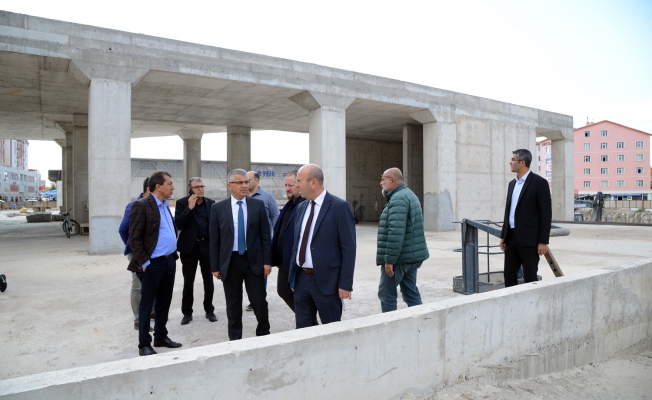 Kırşehir’de minibüs terminali bitmek üzere