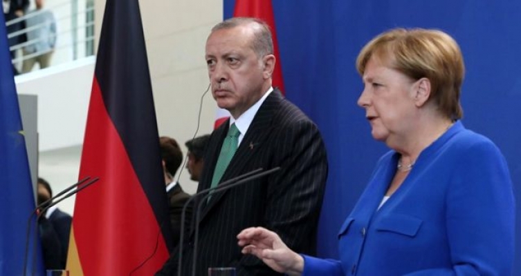 Erdoğan Merkel görüşmesi