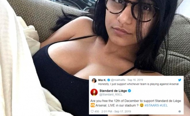 Porno yıldızına sürpriz davet: ‘Stada gelir misiniz?’