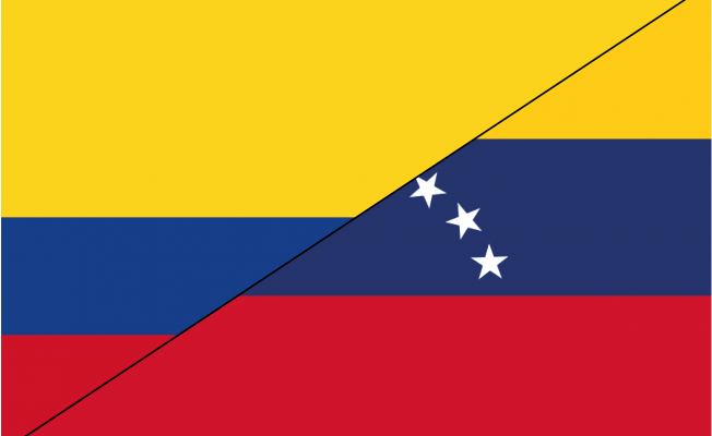 Venezuela füzelerini Kolombiya'ya çevirdi