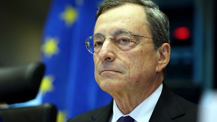 Draghi: Euro Bölgesi para politikasında güç kaybı yaşadı