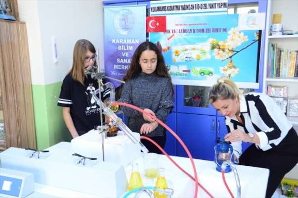 Atık yağlar enerjiye dönüştü