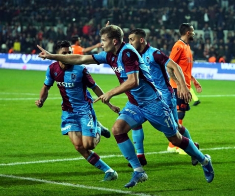 Sörloth atıyor Trabzonspor kazanıyor