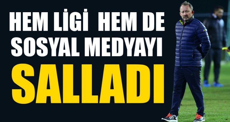 Sergen Yalçın sosyal medyayı salladı