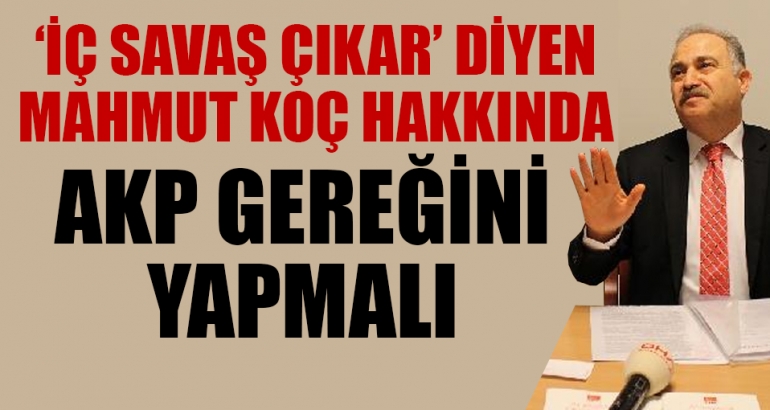 CHP'li Gök'ten Başbakan'a çağrı