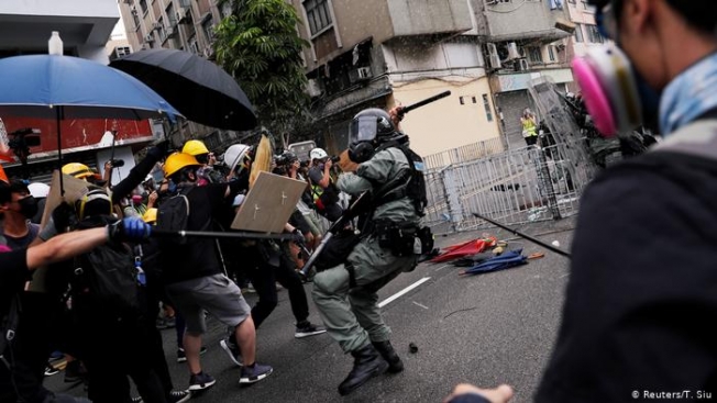 Hong Kong'daki gösteriler