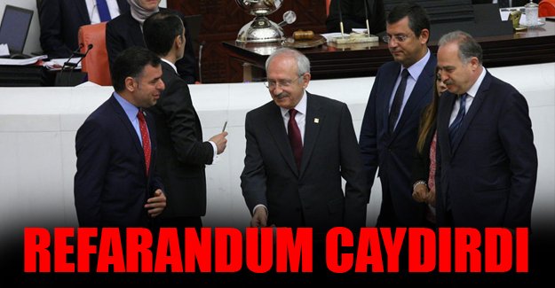 CHP, 'referandum' korkusuyla destek verdi