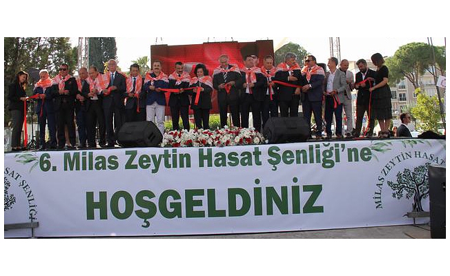 Milas Zeytin Hasat Şenliği'nde Zultanit protestosu