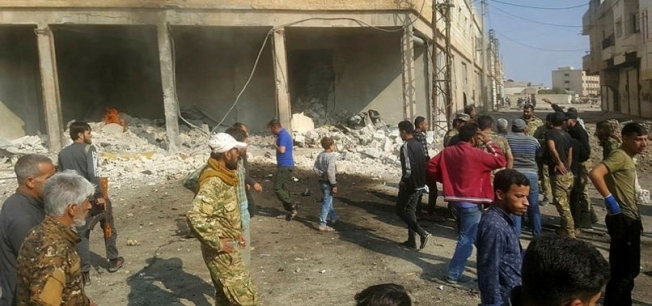 Tel Abyad'da patlama: Kentin giriş ve çıkışları kapatıldı