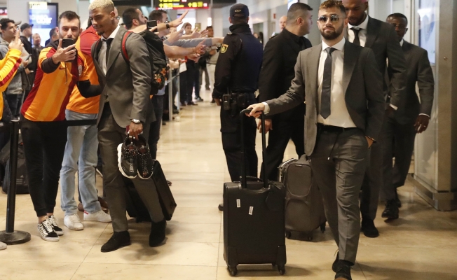 Galatasaray Madrid'e uçtu