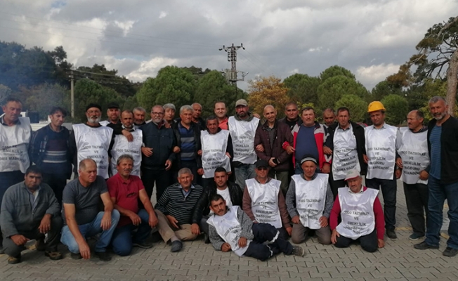 Maden işçilerinden zafer