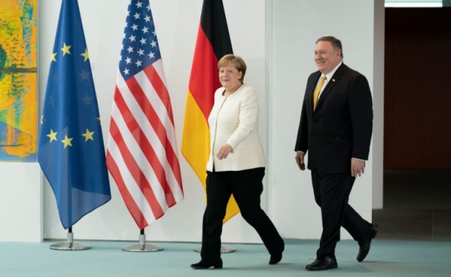 Merkel, Pompeo ile görüştü