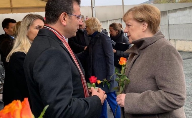 İmamoğlu, Merkel'i İstanbul'a davet etti