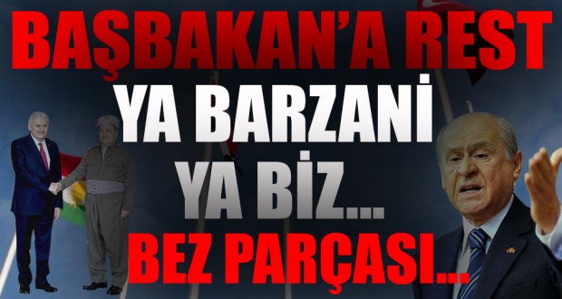 Bahçeli'den hükümete 'Barzani' tepkisi
