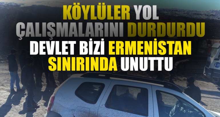 Köylüler BTK'yı durdurdu